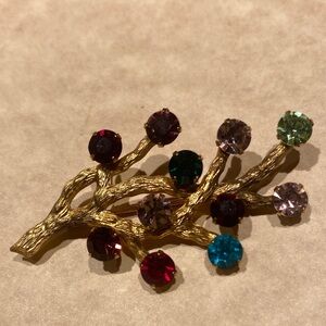 Van Dell 1/20 gold filled Vintage Tree of Life Brooch